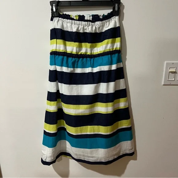 Strapless Striped Sundress - Picture 2 of 4